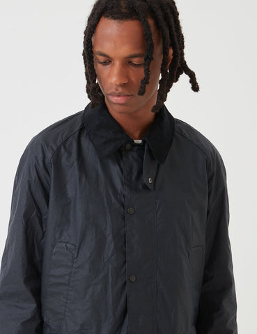 Barbour Leicht Ashby Wax - Royal Navy Blau