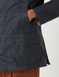 Barbour Leicht Ashby Wax - Royal Navy Blau