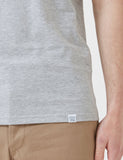 Norse Projects Niels Standard-Logo T-Shirt - Hellgrau Melange