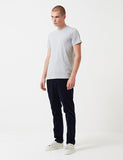 Norse Projects Standard T-Shirt - Light Grey Melange