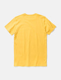 Norse Projects Niels Standard T-Shirt - Sonnenaufgang-Gelb