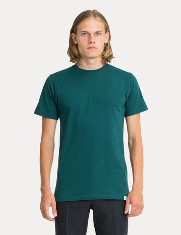 Norse Projects Niels Standard T-Shirt - Quarz-Grün