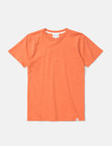 Norse Projects Niels Standard T-Shirt - Gebrannte Rot