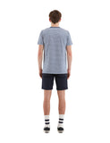 Norse Projects Niels Klassische Streifen-T-Shirt - Annodized Blau