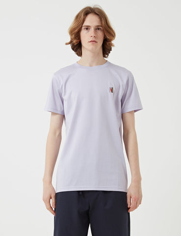 Norse Projects Niels Multi N-Logo-T-Shirt - Heather Lila