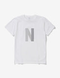 Norse Projects Niels Layer-Logo T-Shirt - Weiß