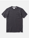 Norse Projects Johannes Taschen-T-Shirt - Schiefer-Grau