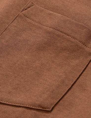 Norse Projects Johannes Taschen-T-Shirt - Ente Brown