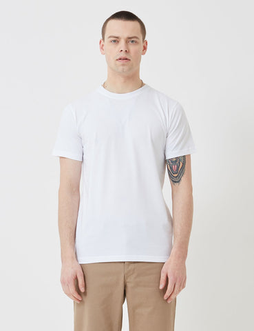 Norse Projects Niels Standard-Logo Patch T-Shirt - Weiß