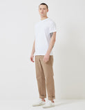 Norse Projects Niels Standard-Logo Patch T-Shirt - Weiß