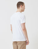 Norse Projects Niels Standard-Logo Patch T-Shirt - Weiß