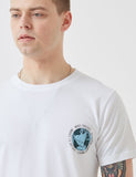 Norse Projects Niels Globe-Logo-T-Shirt - Weiß