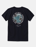 Norse Projects Niels Globe-Logo-T-Shirt - Dark Navy