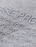 Norse Projects Niels-Center-Logo-T-Shirt - Hellgrau Melange