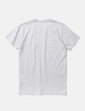 Norse Projects Niels-Center-Logo-T-Shirt - Hellgrau Melange