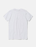 Norse Projects Niels Wasser Logo T-Shirt - Weiß