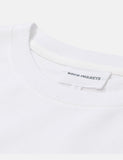 Norse Projects Niels Wasser Logo T-Shirt - Weiß