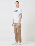 Norse Projects Niels Wasser Logo T-Shirt - Weiß