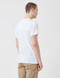 Norse Projects Niels Wasser Logo T-Shirt - Weiß