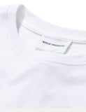 Norse Projects Niels-Zeichen-Logo-T-Shirt - Weiß