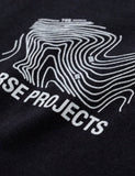 Norse Projects Niels Klein Topo-Logo-T-Shirt - Schwarz