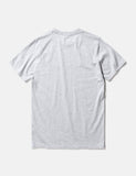 Norse Projects Niels Serif-Logo-T-Shirt - Hellgrau Melange