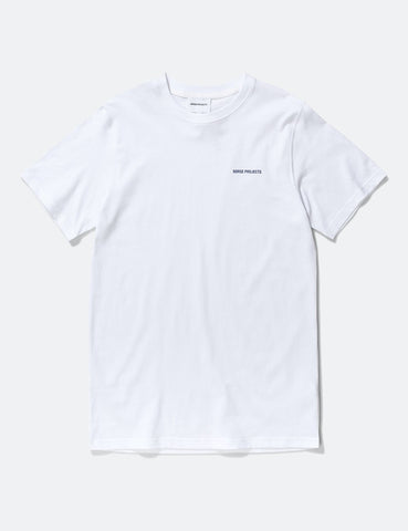 Norse Projects Logo T-Shirt - Weiß