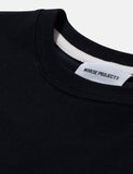 Norse Projects Logo T-Shirt - Schwarz