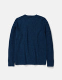 Norse Projects Halfdan Indigo Sweat - Indigo Blue