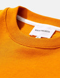 Norse Projects Vagn Klassisches Sweatshirt - Kadmiumorange