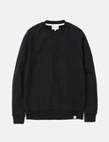 Norse Projects Vagn Klassisches Sweatshirt - Schwarz