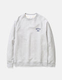 Norse Projects Ketel Ivy Wave-Logo Sweatshirt - Hellgrau Melange