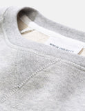 Norse Projects Ketel Ivy Wave-Logo Sweatshirt - Hellgrau Melange