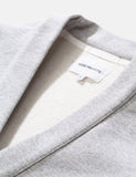 Norse Projects Vidar Sweat Cardigan - Hellgrau Melange