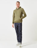 Norse Projects Ketel Hooded Sweatshirt - Lichen Green