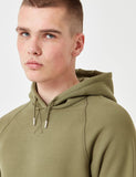 Norse Projects Ketel Hooded Sweatshirt - Lichen Green