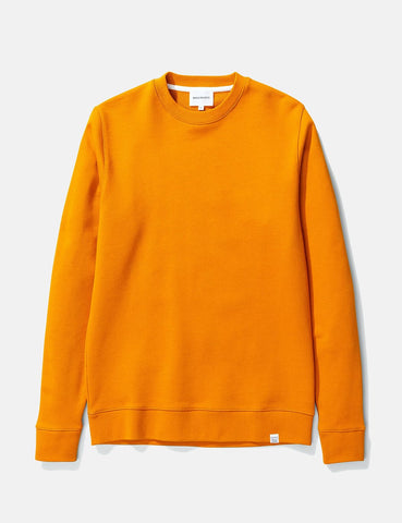 Norse Projects Vagn Klassisches Sweatshirt - Kadmiumorange