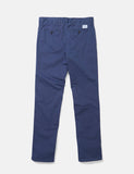 Norse Projects Aros Licht Twill Chino (Slim) - Marine-Blau