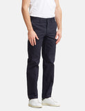 Norse Projects Aros Schwere Chino (Regular) - Dark Navy Blau