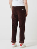 Norse Projects Aros Corduroy Chino - Burnt Sienna Brown