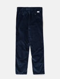 Norse Projects Aros Corduroy Chino - Ensign Blau