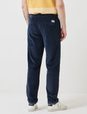 Norse Projects Aros Corduroy Chino - Ensign Blau