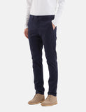 Norse Projects Aros Leichtes Stretch Chino (Slim) - Dark Navy Blau