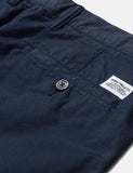 Norse Projects Aros Leichtes Stretch Chino (Slim) - Dark Navy Blau