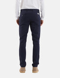 Norse Projects Aros Licht Twill Chino (Slim) - Dark Navy Blau