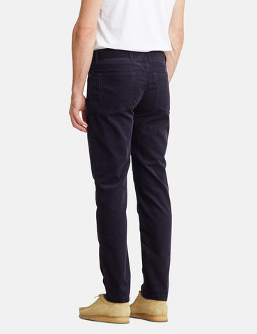 Norse Projects Edvard Licht Corduroy Chino - Dark Navy