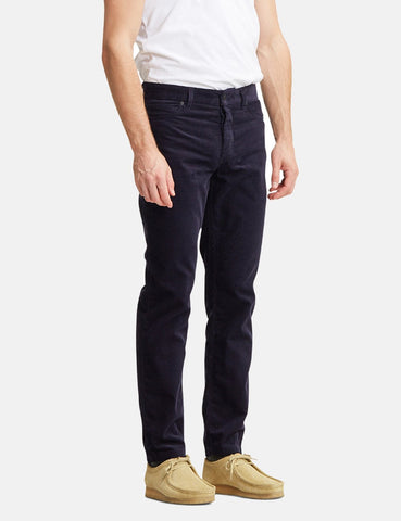 Norse Projects Edvard Licht Corduroy Chino - Dark Navy