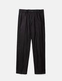 Norse Projects Aros Chino (Wolle) - Schwarz