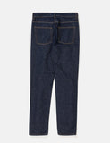 Norse Projects dünne Denim-Jeans - Indigo Blue