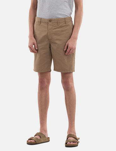 Norse Projects Aros Licht Twill Shorts - Allzweck Khaki